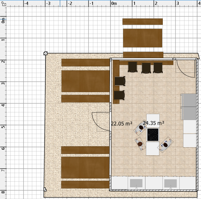 Kitchen 2d Plan