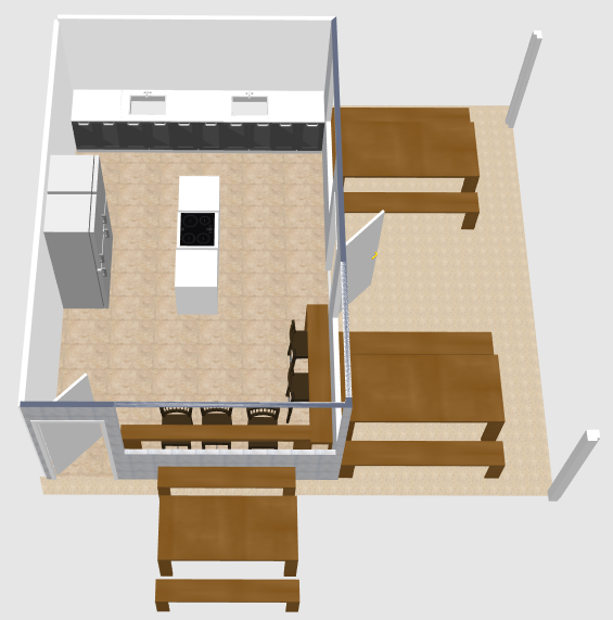 Kitchen Air View